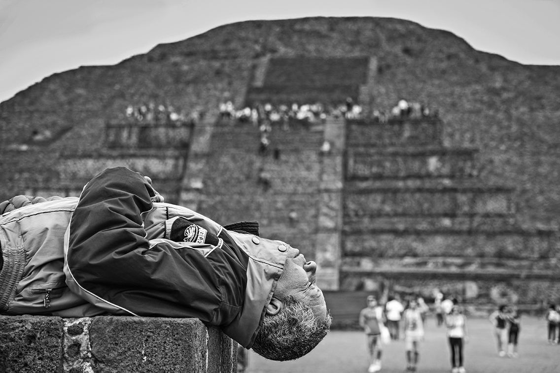 Sieste à Teotihuacan