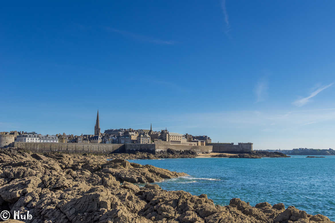 St Malo on the roc