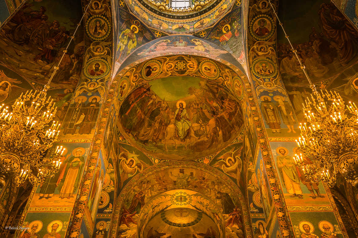 Mosaiques de la Basilique du sang versé, Saint Petersbourg