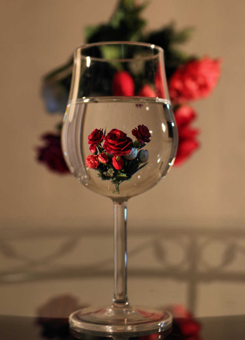 Le verre de la st Valentin