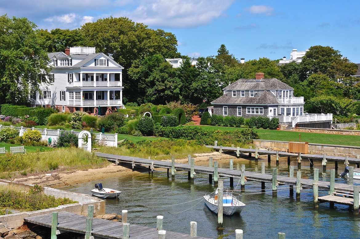Maisons traditionnelles a Edgartown