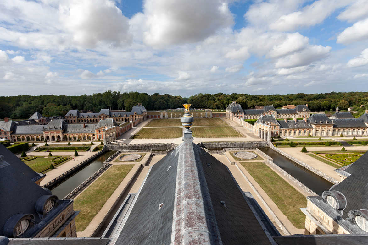 toitures Château de Vaux le Vicomte