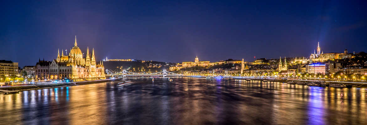 Budapest depuis le Margrit Bridge