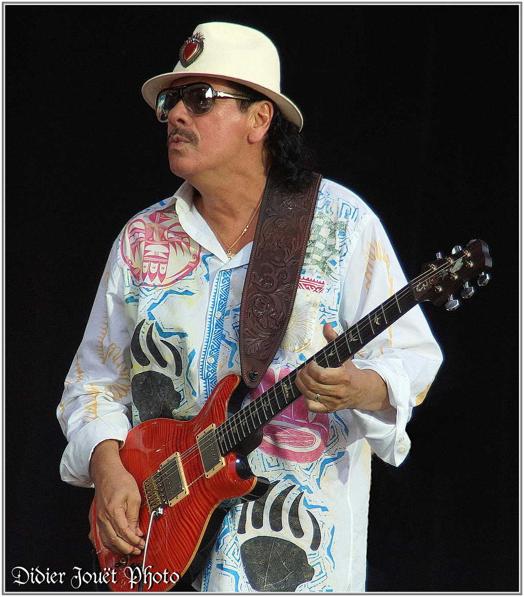 Carlos Santana aux Vieilles Charrues 2013