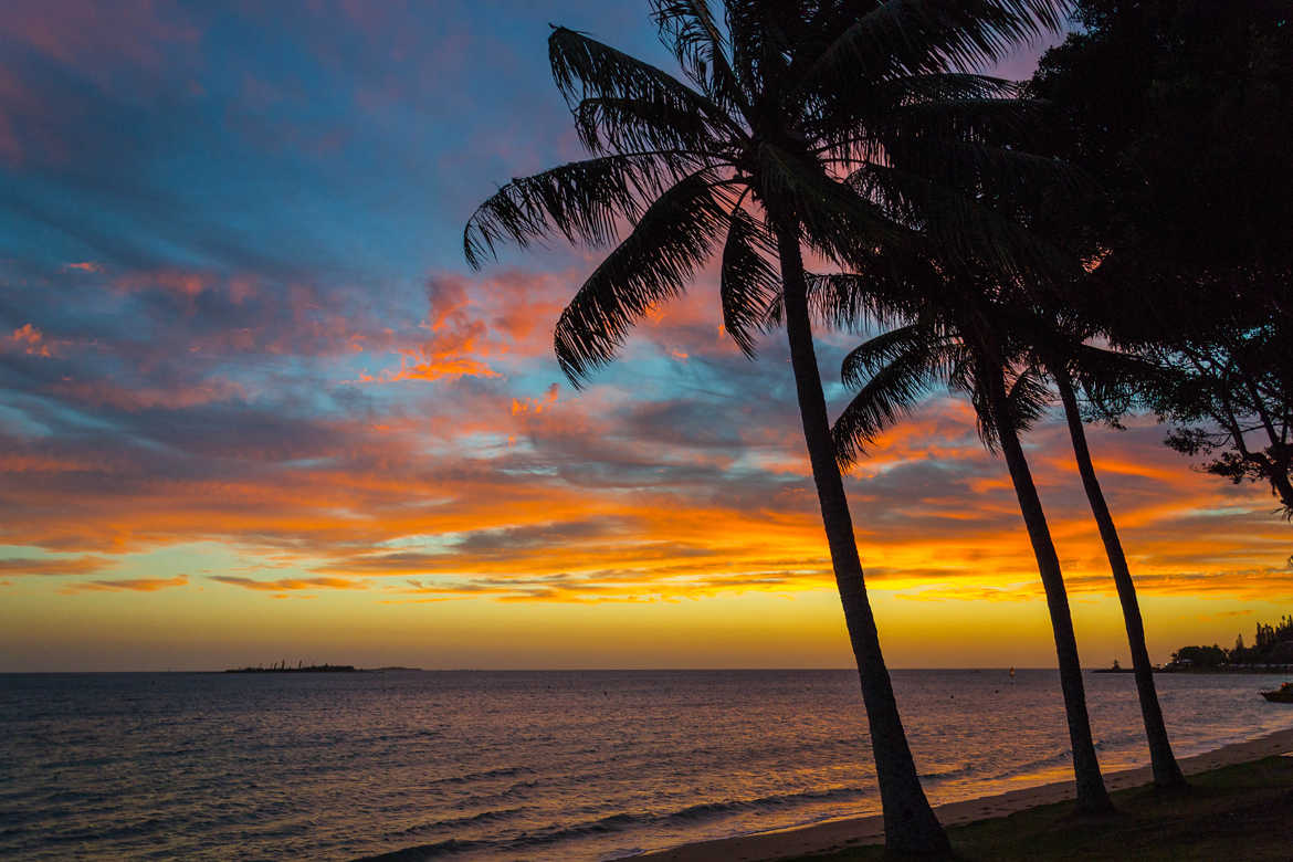 Sunset New Caledonia