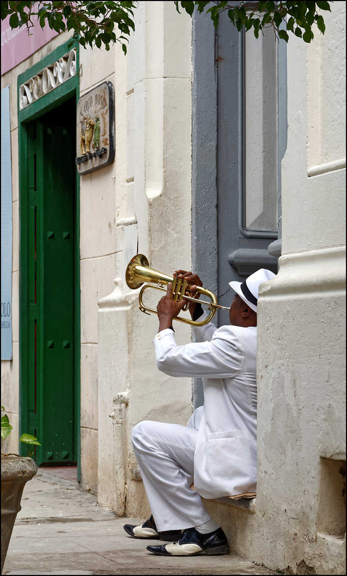 La Havane Vieja - Trompettiste