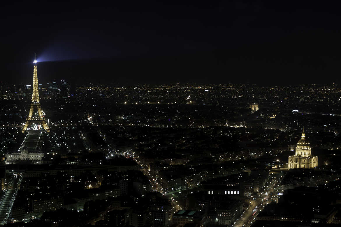 Vue de Paris de la tour Montparnasse.