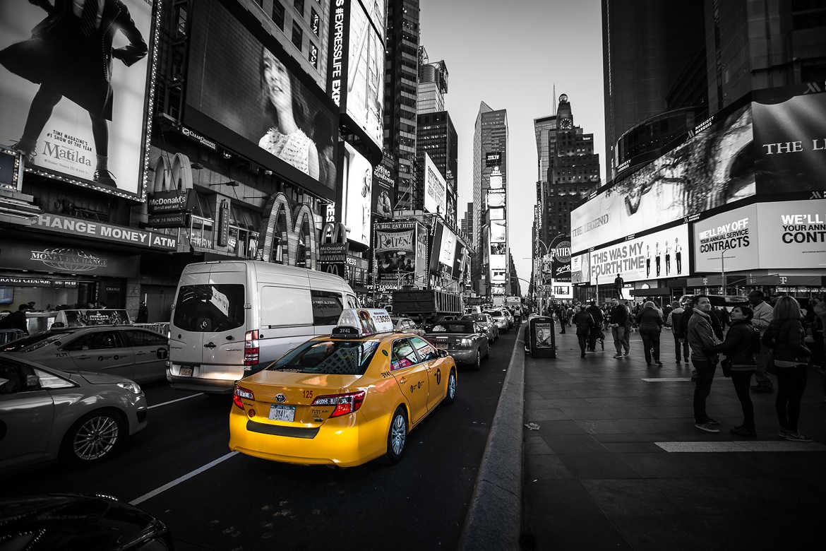 The famous one - taxi New-yorkais