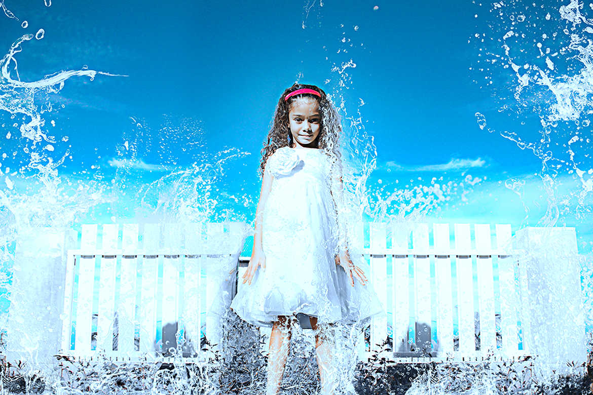Concours Photo - Bleu - Water Fall par DIDO