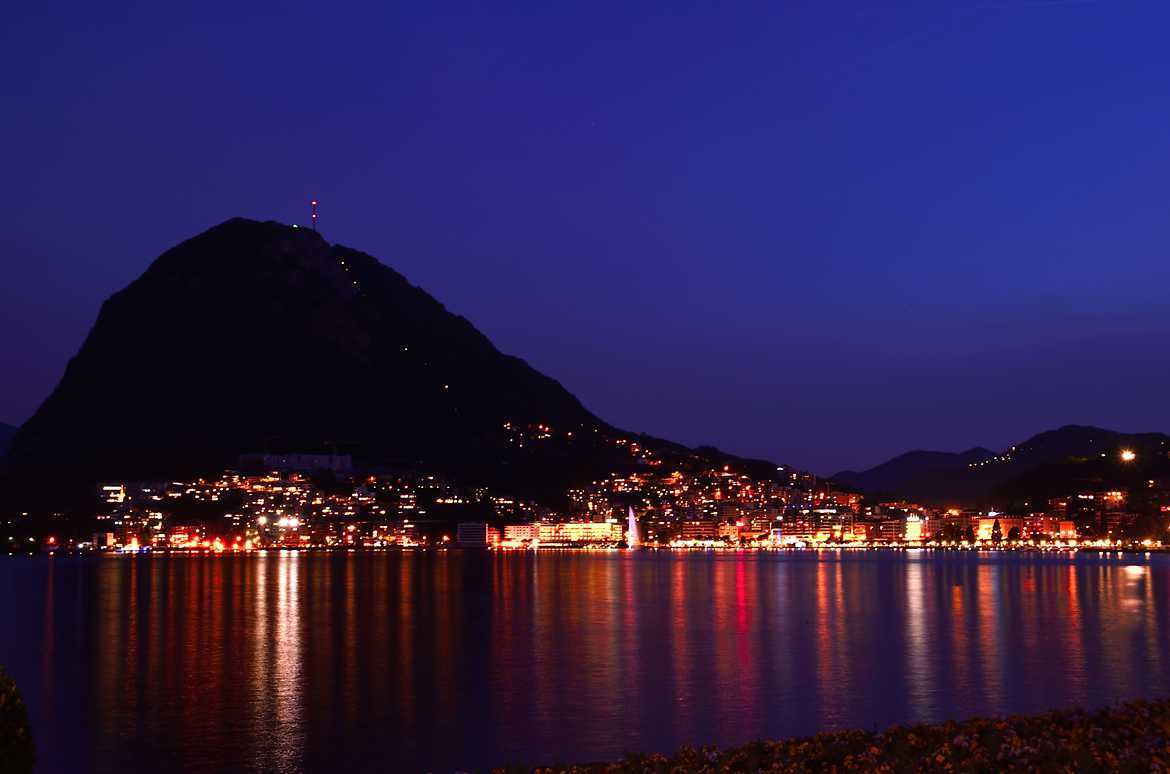 Lugano by night