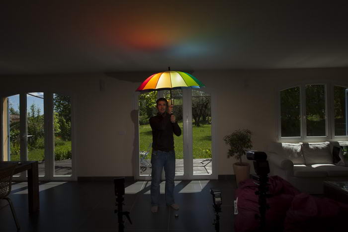 Comment photographier la pluie avec un flash