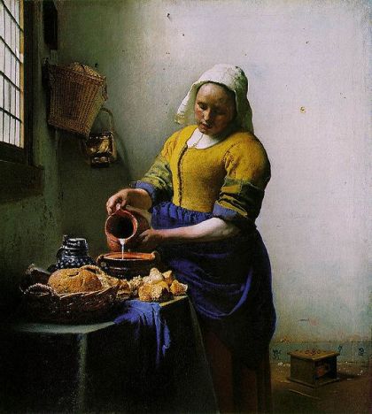 la-laitiere - Vermeer