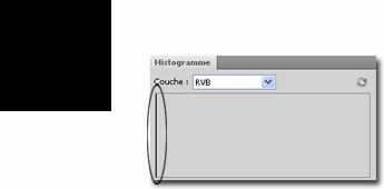 Histogramme du noir