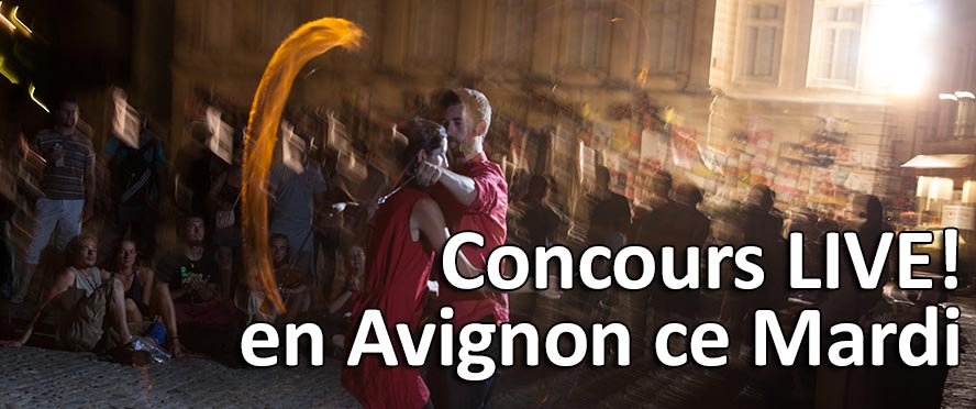 Concours Live en Avignon