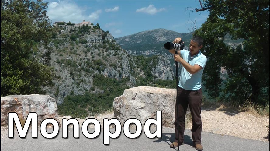 Comment utiliser un monopod monopied