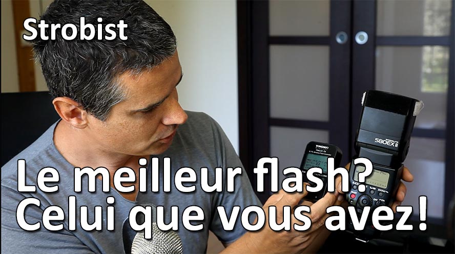 le meilleur flash est celui que vous avez deja strobist studio de rue