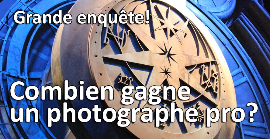 Combien gagne un photographe professionnel