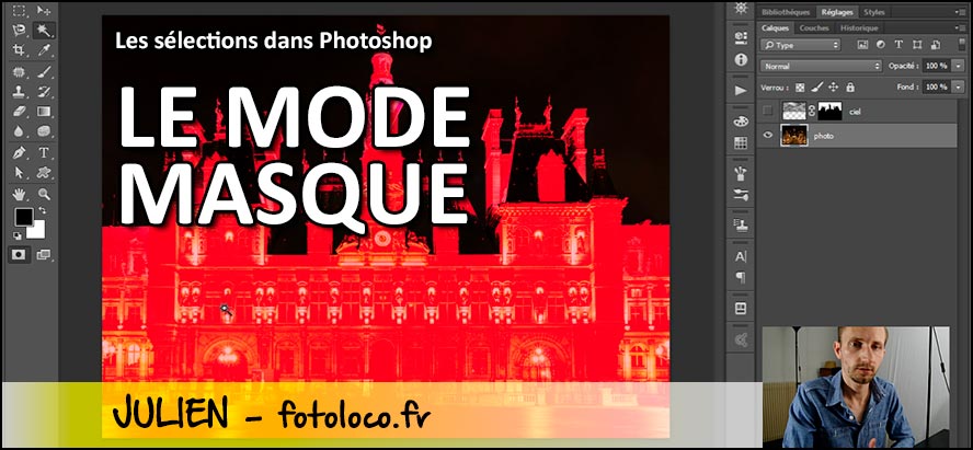 tuto photoshop masque de selection