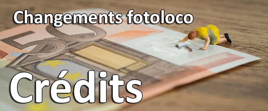 fotoloco changement systeme credits