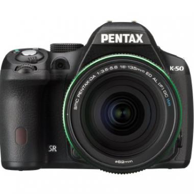 Pentax K50 Appareil photo Reflex numerique 16 Mpix + Objectif DA 18-135 Noir @ Amazon.fr