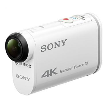 Sony FDRX1000VR.CEN Camera d'action sportive avec montre de pilotage GPS integre 4K Full HD Wifi/NFC Blanc @ Amazon.fr