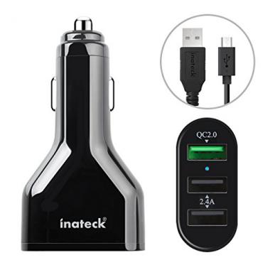 Inateck Quick Charge 2.0 Chargeur Allume Cigare @ Amazon.fr