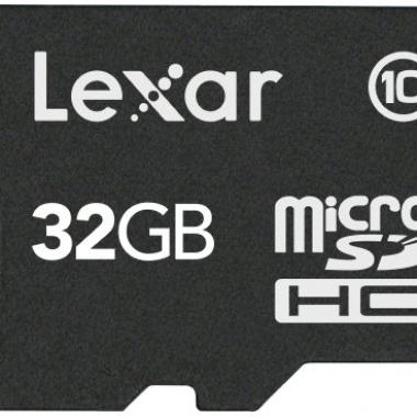 Lexar 32 Go Carte memoire MicroSDHC Classe 10 LSDMI32GABEU @ Amazon.fr