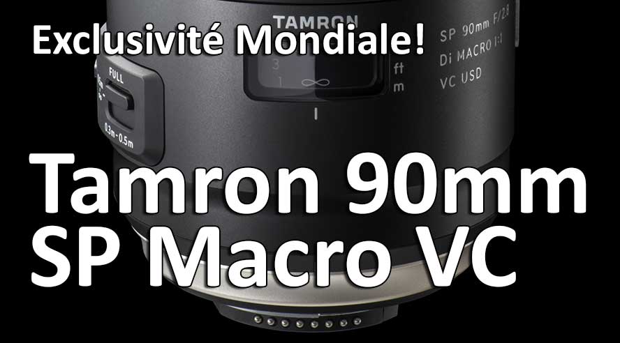 Tamron SP 90mm f/2.8 Macro VC