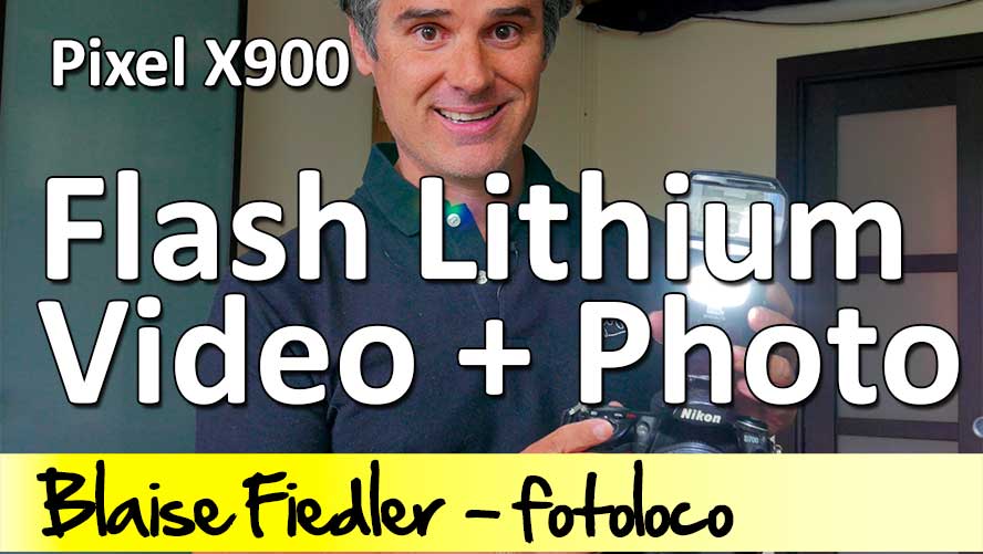 Pixel X900N flash lithium nikon