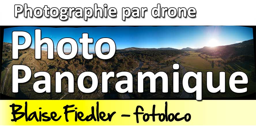 Photographie panoramique par drone