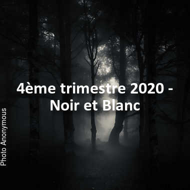 fotoduelo 4ème trimestre 2020 - Noir et Blanc