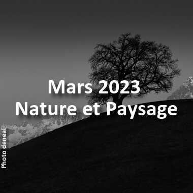 fotoduelo Mars 2023 - Nature et Paysage