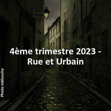 fotoduelo 4ème trimestre 2023 - Rue et Urbain