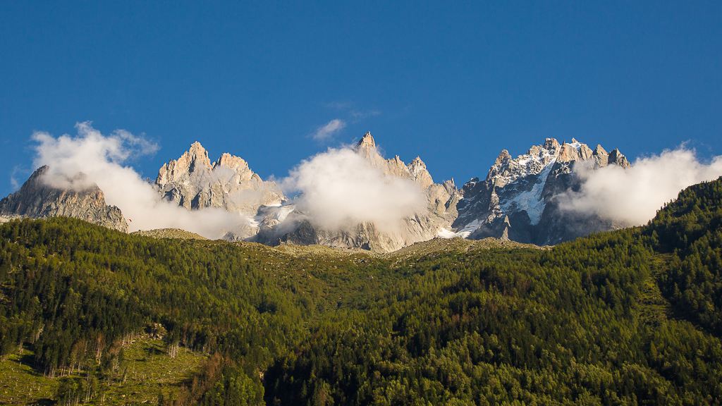 Les arrêtes de Chamonix