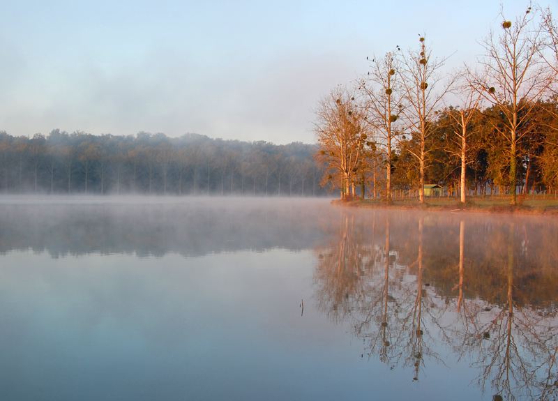 Lac de l'UBY au petit matin