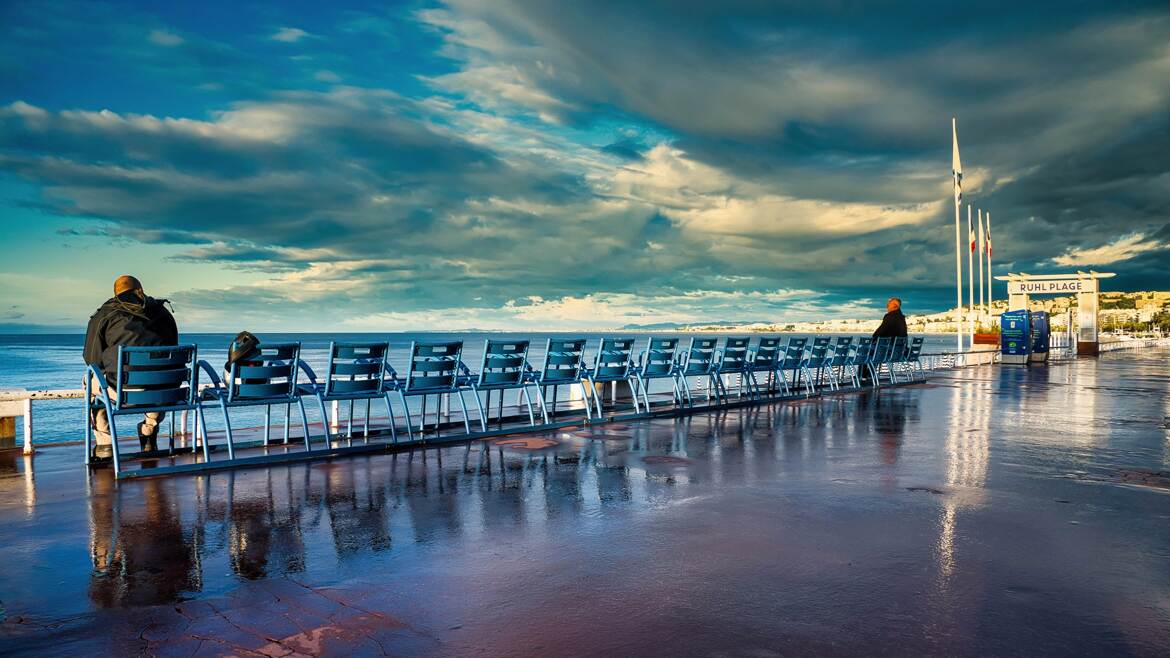 Petit matin sur la prom'...