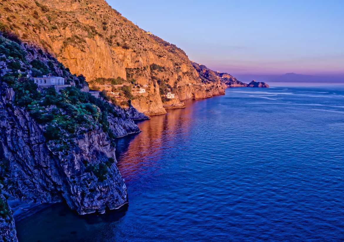 Rayon de soleil sur baie d'Amalfi