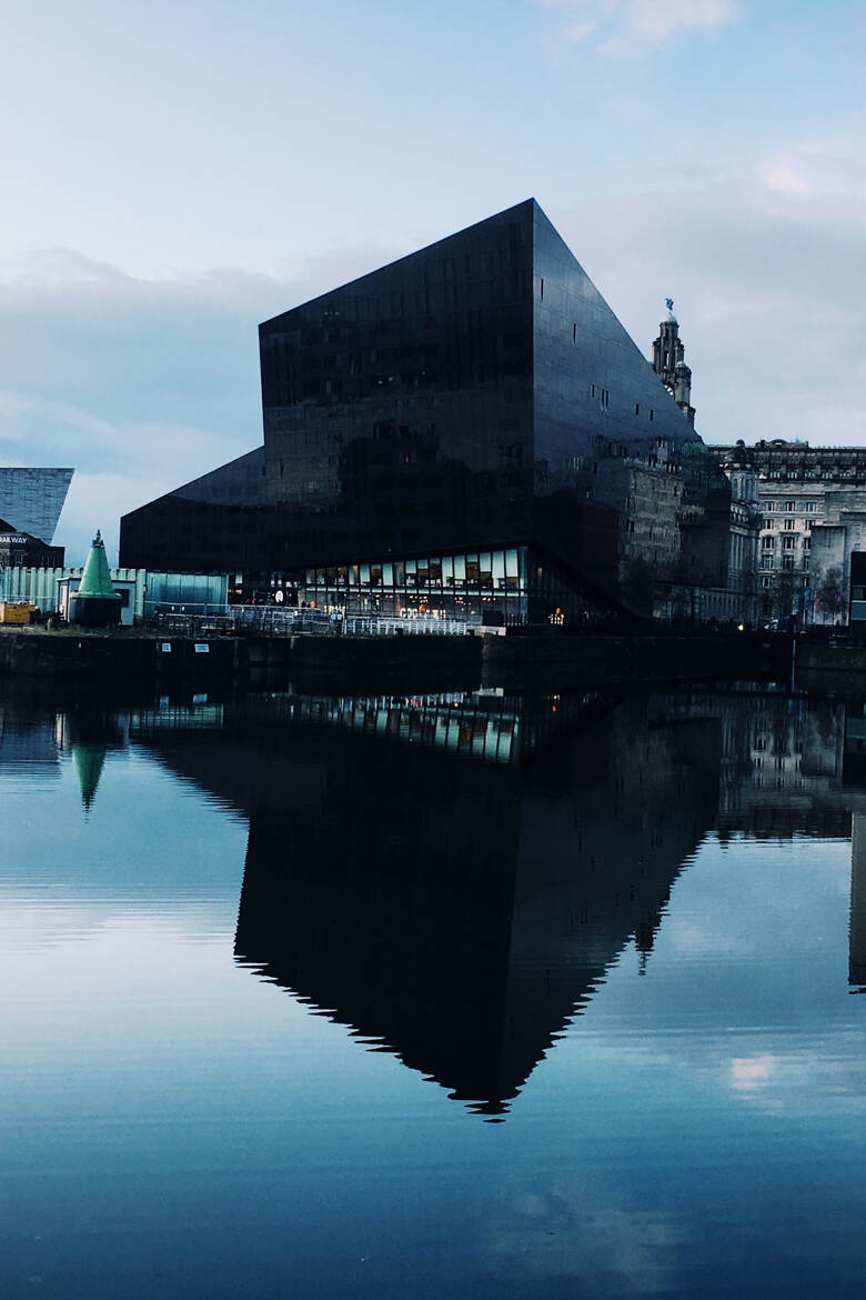 Miroir d'eau à Liverpool