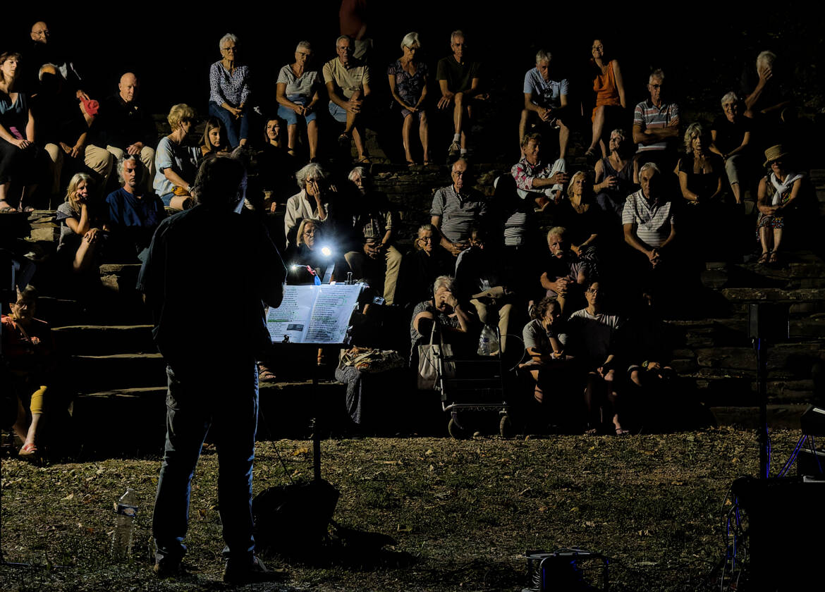 Récital en plein air