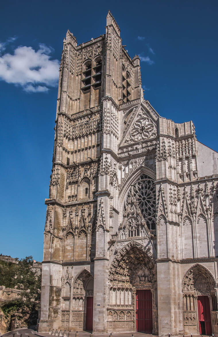 Cathédrale St. Etienne à Auxerre