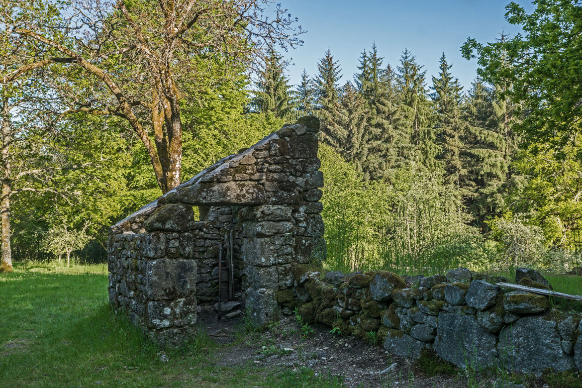 La cabane de la pompe à eau