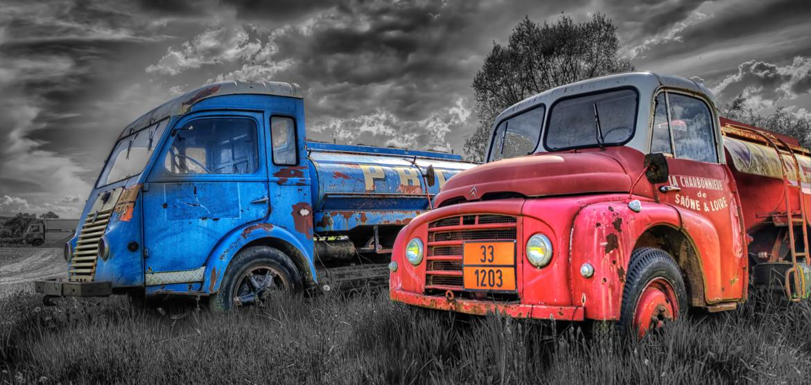 Old trucks