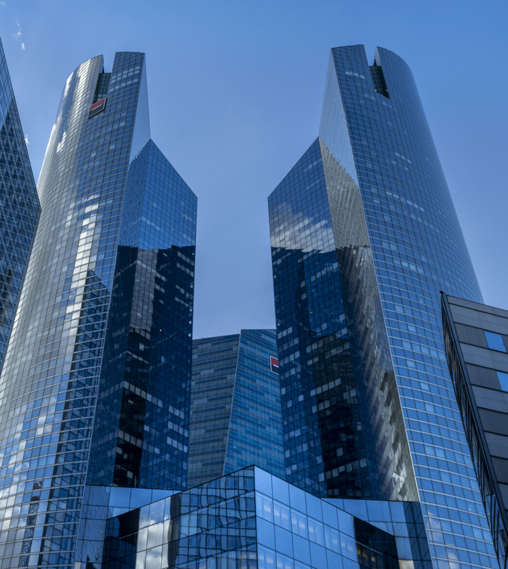 Les Tours Chassagne et Alicante de la Société Générale