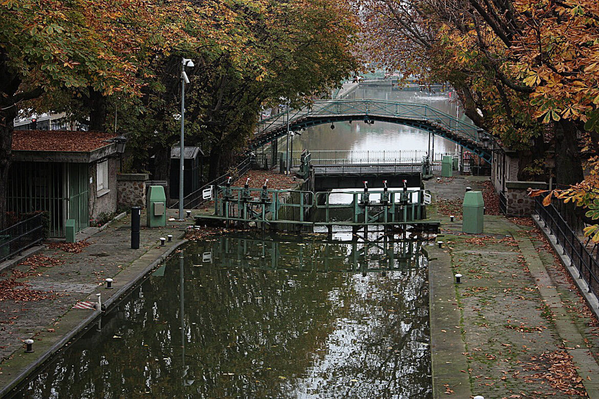 Pont sur l'écluse