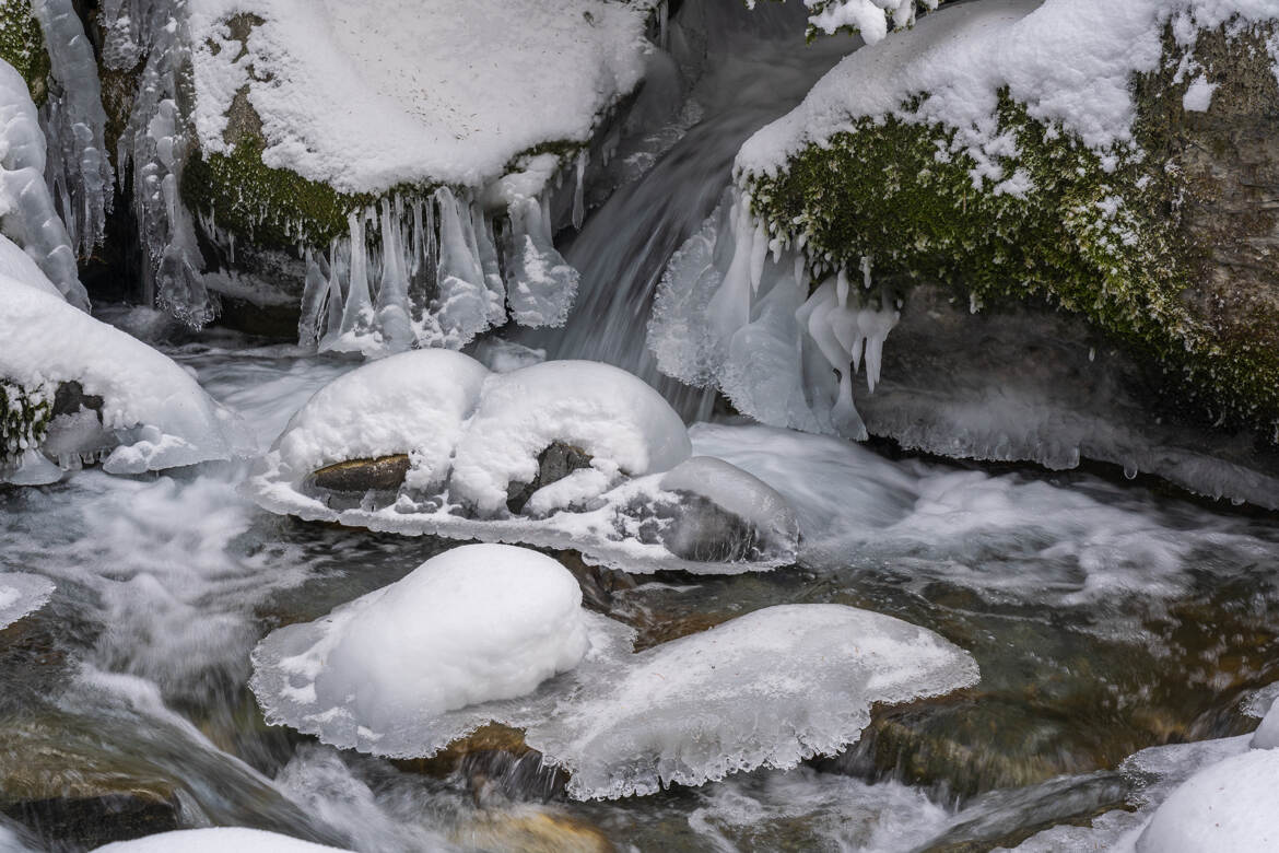 Cascade meringuée !