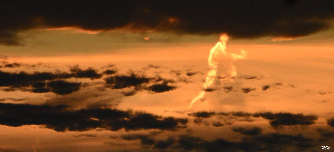 Apparition dans le ciel