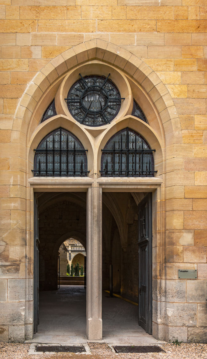 porte à porte Abbaye de Royaumont