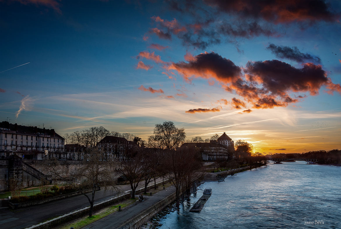 Sunset à tours ...