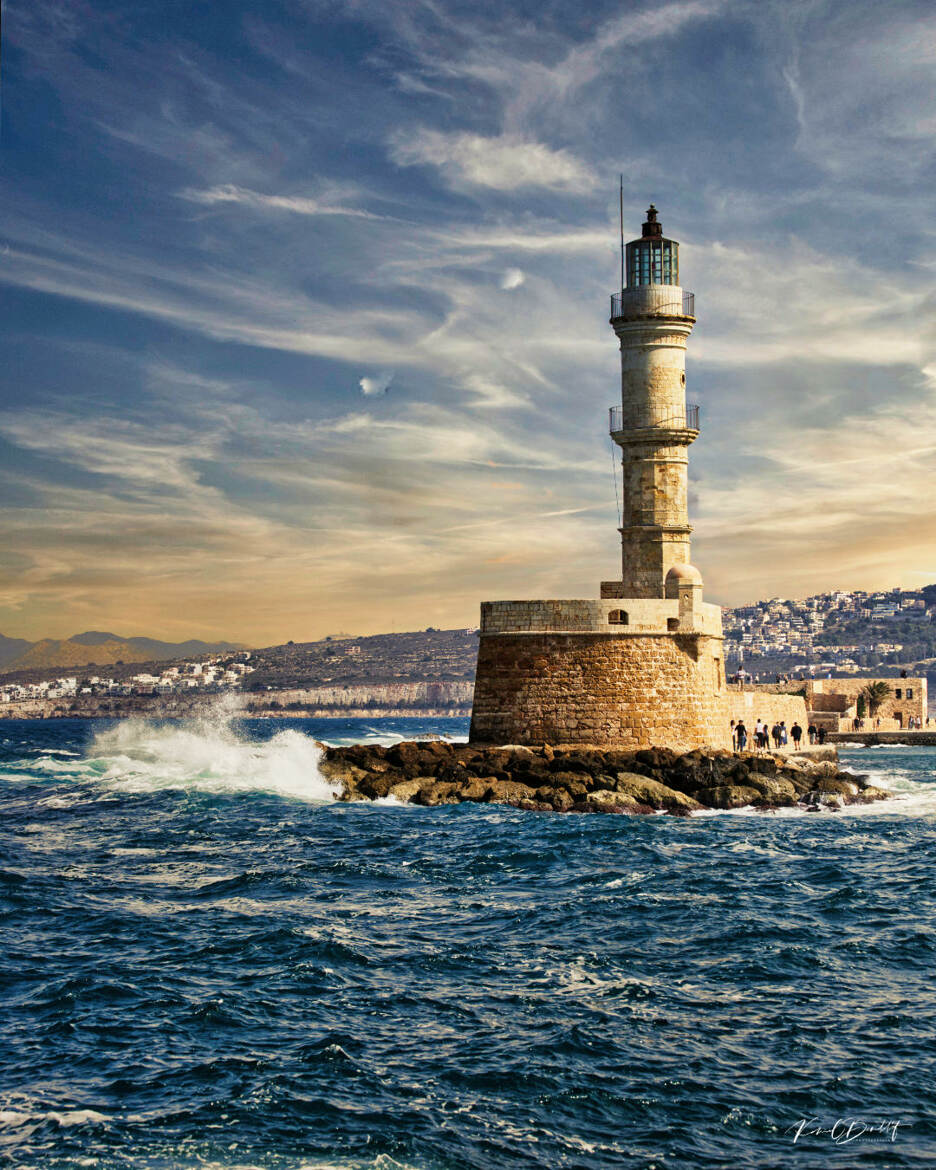 Le phare de Chania