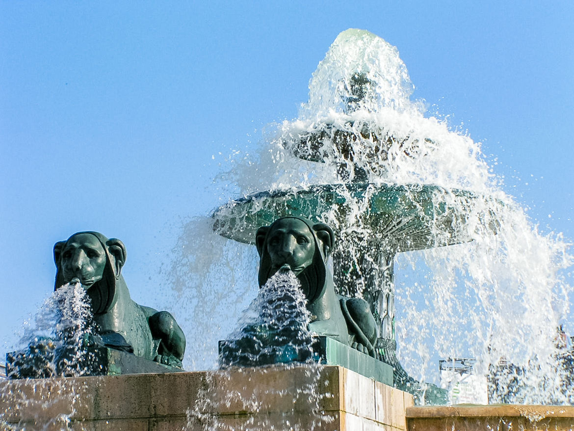 Fontaine vivante